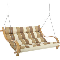 Deluxe Cushioned Double Swing - 