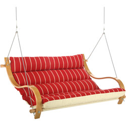 Deluxe Cushioned Double Swing - 