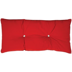 Tufted Hammock Pillow- Jockey Red