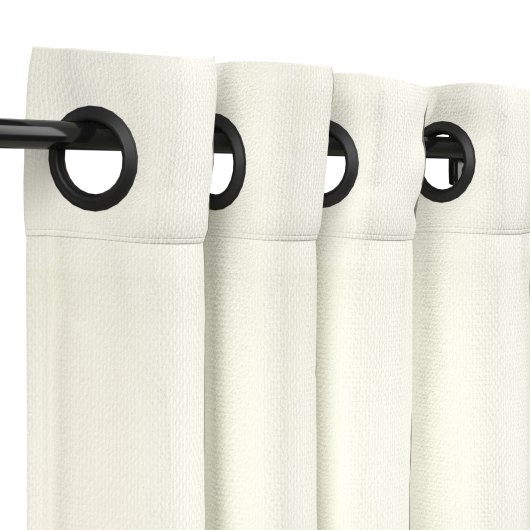 Canvas White Grommet Sunbrella Outdoor Curtains