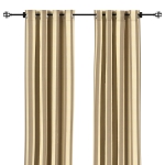 Sunbrella Regency Sand Outdoor Curtain with Grommets