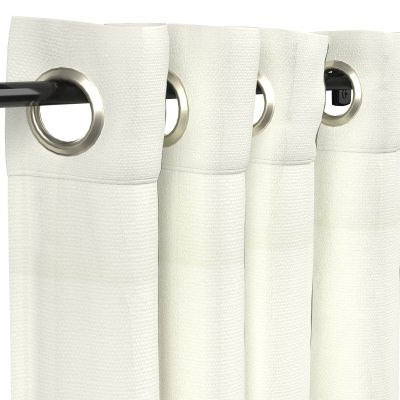 Canvas White Grommet Sunbrella Outdoor Curtains