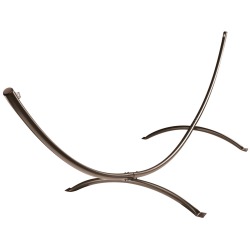 Steel Arc Hammock Stand - Bronze