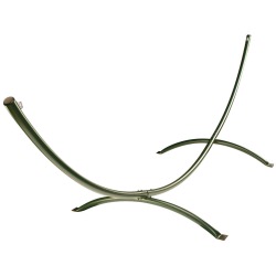 Steel Arc Hammock Stand - Forest Green