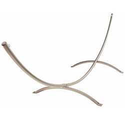 Steel Arc Hammock Stand - Taupe