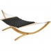 Pillowtop Hammock - Artist - Classic Black Stripe by Hatteras Hammocks