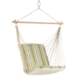 Single Cushioned Swing - Skygazer - Spring Bay Stripe