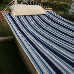 Quilted Hammock - Mariner - Hamptons Summer Stripe
