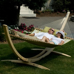 Quilted Hammock - Spring Bay Stripe