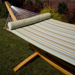 Quilted Hammock - Skygazer - Spring Bay Stripe
