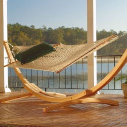 Original Roman Arc II Cypress Hammock Stand