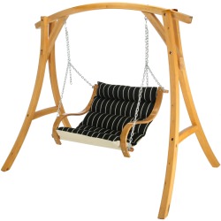 Roman Arc Cypress Swing Stand
