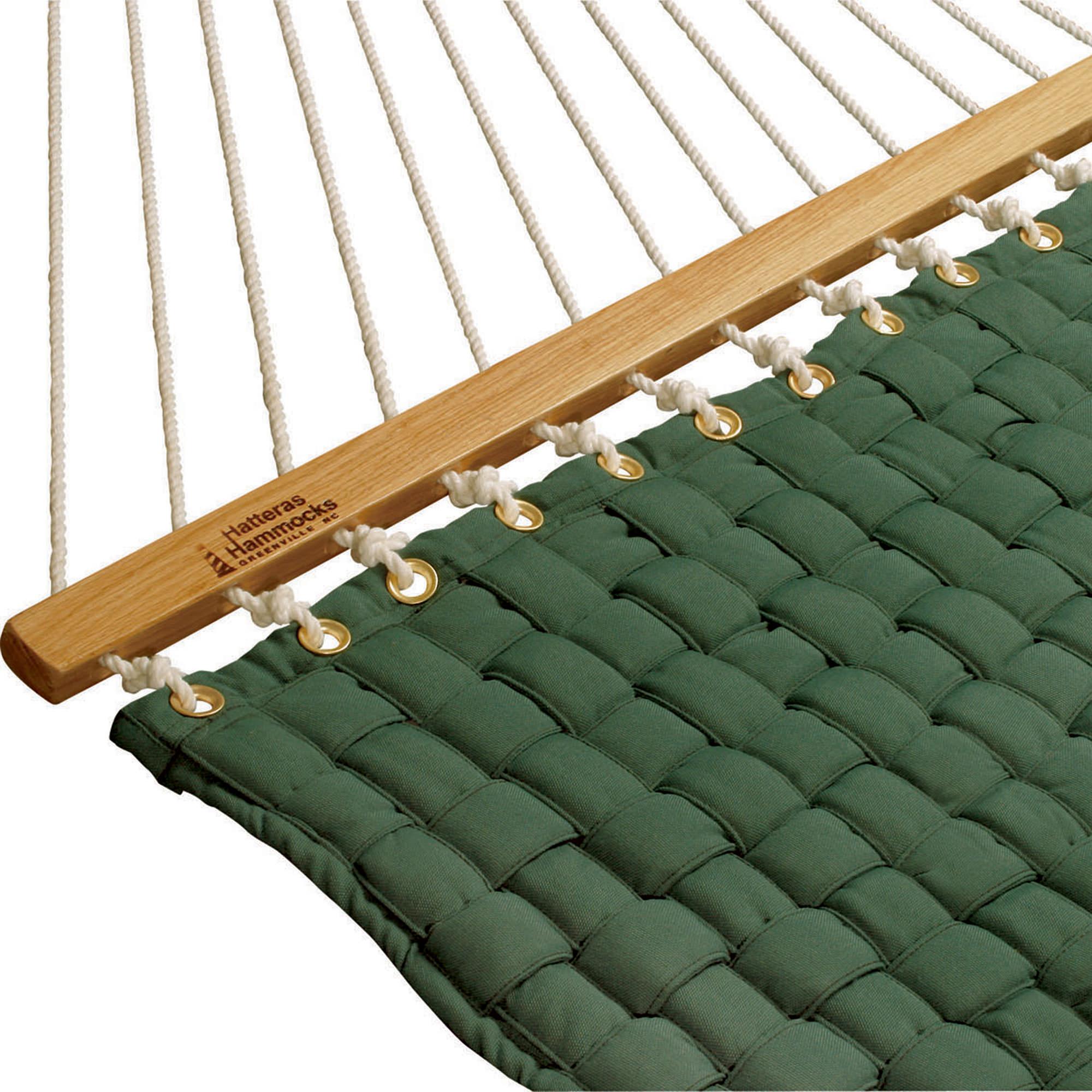 Soft Weave Hammock Forest Green SQWEAVEGR Hatteras Hammocks