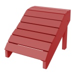 DURAWOOD® Modern Footrest - Red