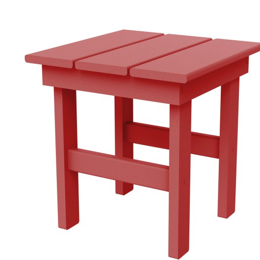 DURAWOOD® Modern Side Table - Red