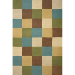 Checkmate Outdoor Rug Brown