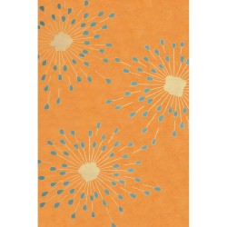 Sparkler Autumn Pumpkin Outdoor Rug