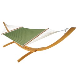 Quilted Hammock - Canvas Turf