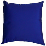 Royal Blue Sunbrella Outdoor Throw Pillow (16 in. x 16 in.)