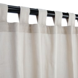 Sunbrella Outdoor Sheer with Tabs - Illusion Sand