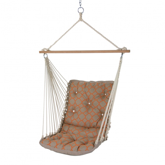 Premium Sunbrella Tufted Single Swing - Accord Koi