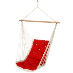 Tufted Single Swing - Canvas Jockey Red