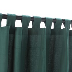 WeatherSmart Outdoor Curtain with Tabs - Green 