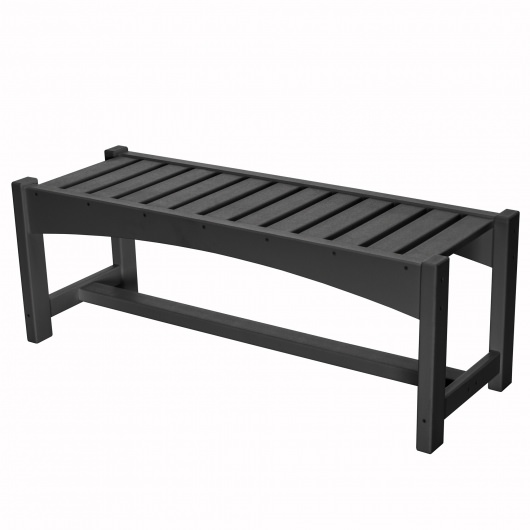 Refined Dining Bench - Black