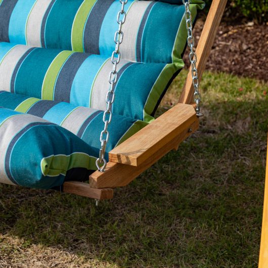 Deluxe Sunbrella Cushion Swing - Expand Calypso