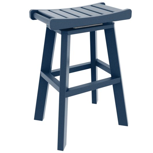 Swivel Saddle Bar Height Stool