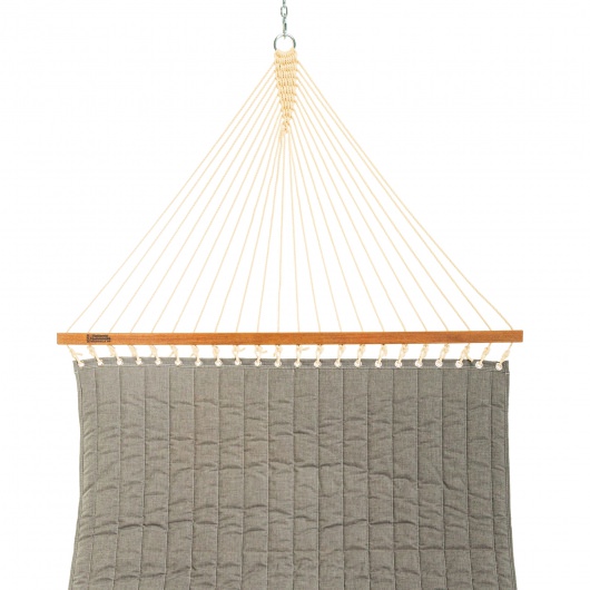 Large Sunbrella Quilted Hammock - Cast Slate