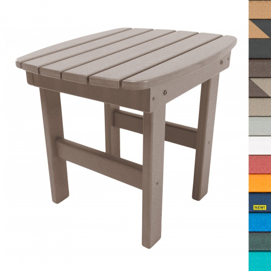 Durawood Adirondack Side Tables On, Durawood Outdoor Furniture