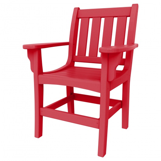 Vertical Dining Chair With Arms