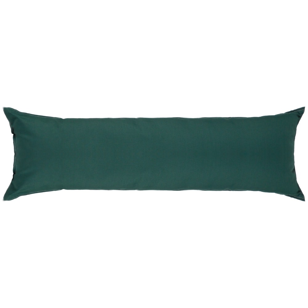 Long Plush Sunbrella Hammock Pillow - Green