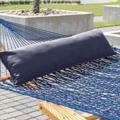 Long Plush Sunbrella® Hammock Pillow - Navy