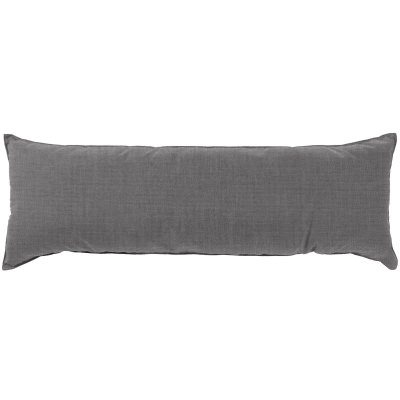 Long Plush Sunbrella Hammock Pillow - Cast Slate