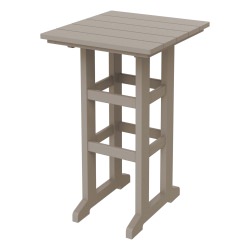 DURAWOOD® Poly Square Bar Height Table - 28 in. x 26 in.