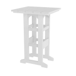 DURAWOOD® Poly Square Bar Height Table - 28 in. x 26 in.