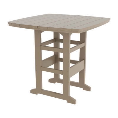 DURAWOOD® Poly Bar Height Table 44.5 in. x 45 in.