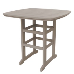 DURAWOOD® Poly Bar Height Table - 46 in. x 45 in.