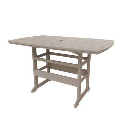 DURAWOOD® Poly Bar Height Table - 44.5 in. x 72 in.