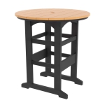 DURAWOOD® Poly Round Bar Height Table 39.5 in.