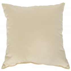 Oatmeal Outdoor Throw Pillow