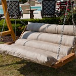 Deluxe Sunbrella Cushion Swing - Cast Ash