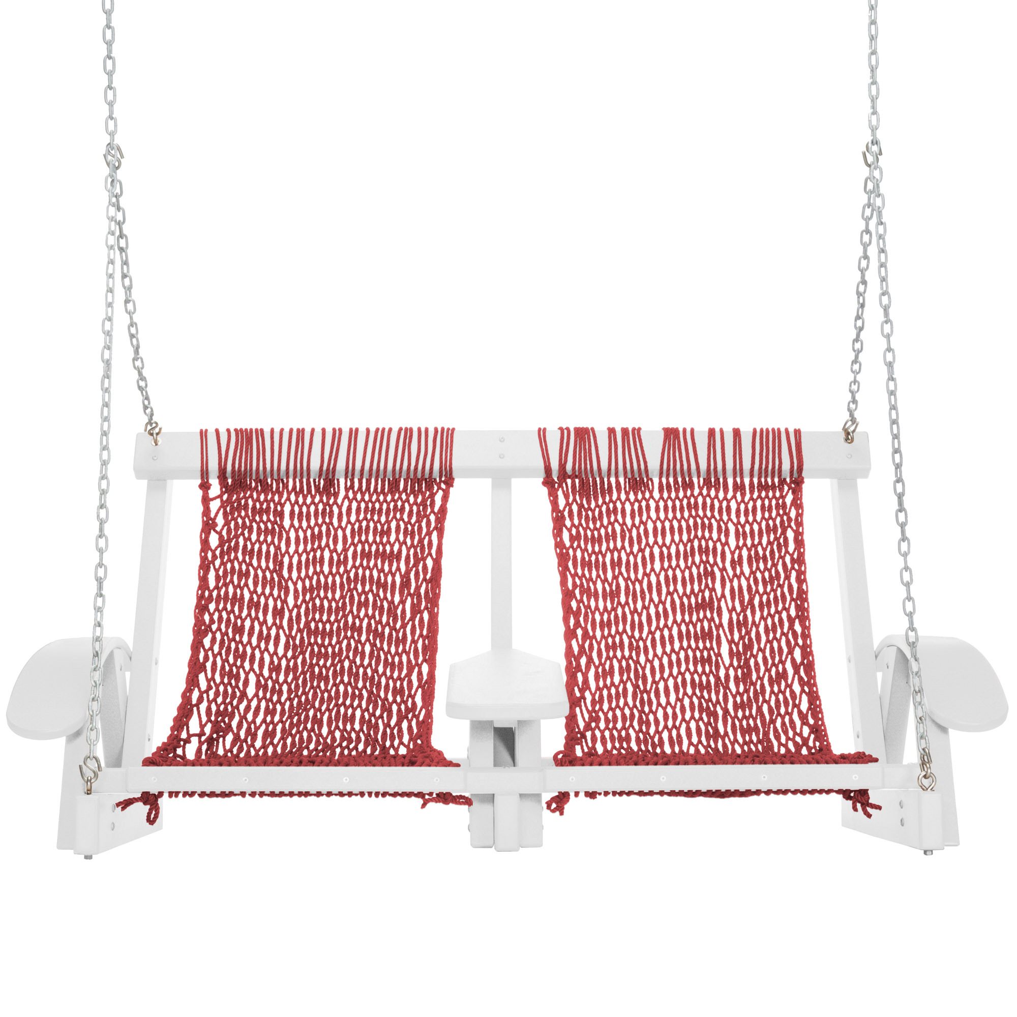 Shop for a Coastal White DuraCord Hammock Swing on Sale