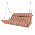 Deluxe Sunbrella Cushion Swing - Expressive Blush