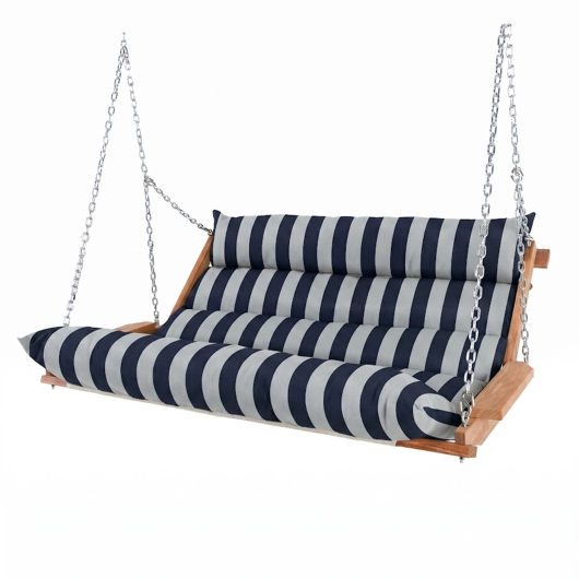 Deluxe Sunbrella Cushion Swing - Expressive Mist