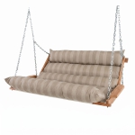 Deluxe Sunbrella Cushion Swing - Expressive Sparrow