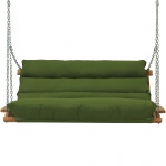 Deluxe Duracord Cushion Swing - Leaf Green