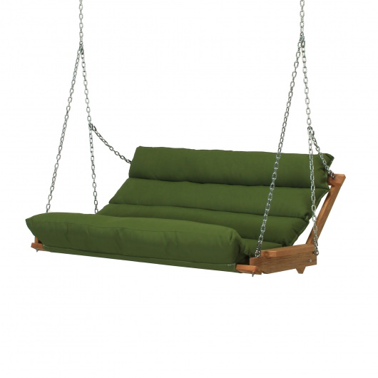 Deluxe Duracord Cushion Swing - Leaf Green